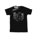 Miniatyrbillede 1 af 3: Marvel Mens Avengers Endgame Panel Logo T-Shirt