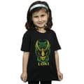 Miniatyrbild 2 av 3: Marvel Bomulls-T-shirt med Loki-märke för flickor