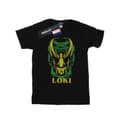 Miniatyrbild 1 av 3: Marvel Bomulls-T-shirt med Loki-märke för flickor