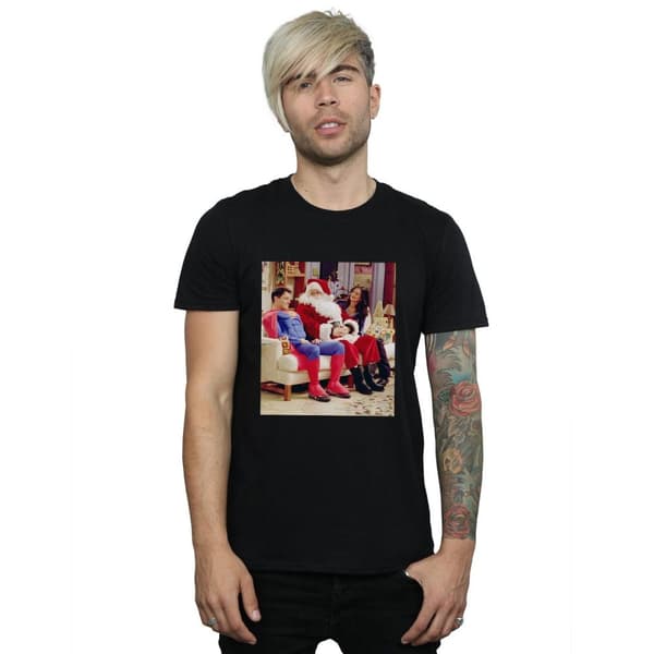 Friends Mens Couch Santa T-Shirt