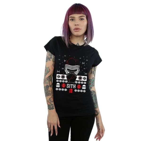 Star Wars Dam/Tjej The Rise Of Skywalker Jul Sith Bomulls-T-shirt