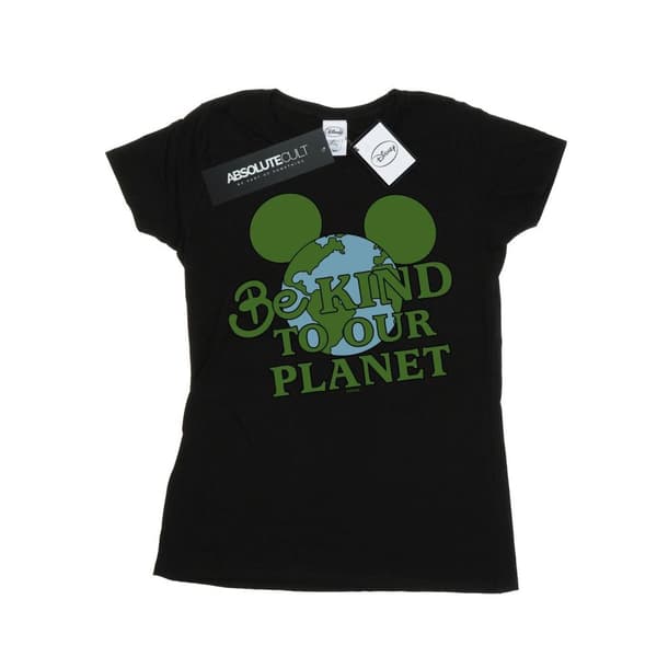 Disney Womens/Ladies Mickey Mouse Be Kind Cotton T-Shirt