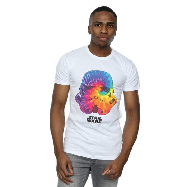 Star Wars Mens Stormtrooper Saturn Helmet T-Shirt