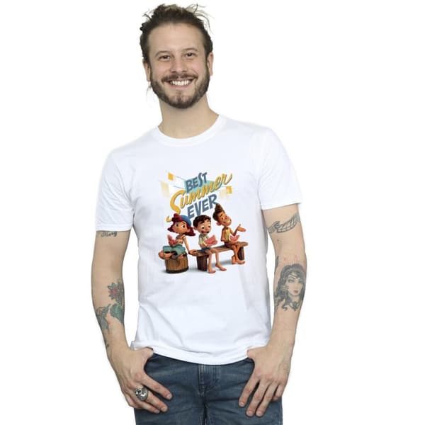 Disney Mens Luca Best Summer Ever T-Shirt