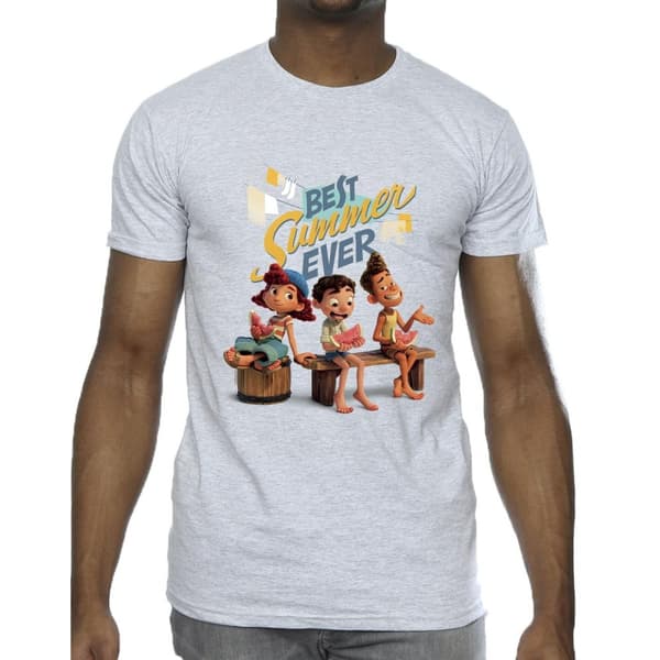 Disney Mens Luca Best Summer Ever T-Shirt