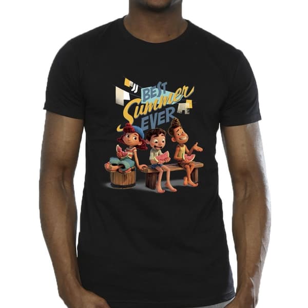 Disney Mens Luca Best Summer Ever T-Shirt