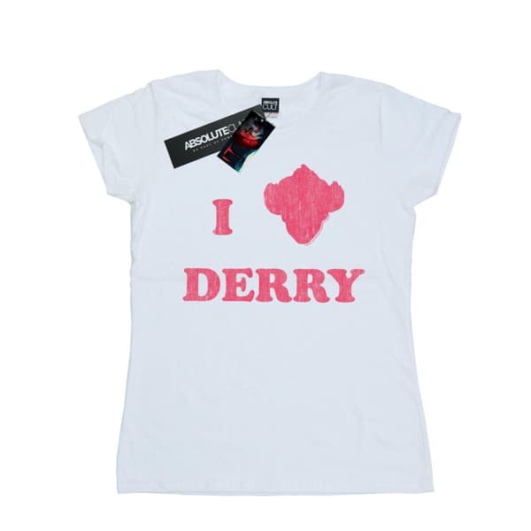 It Chapter 2 T-shirt i bomull med Derry Clown - dam/dam
