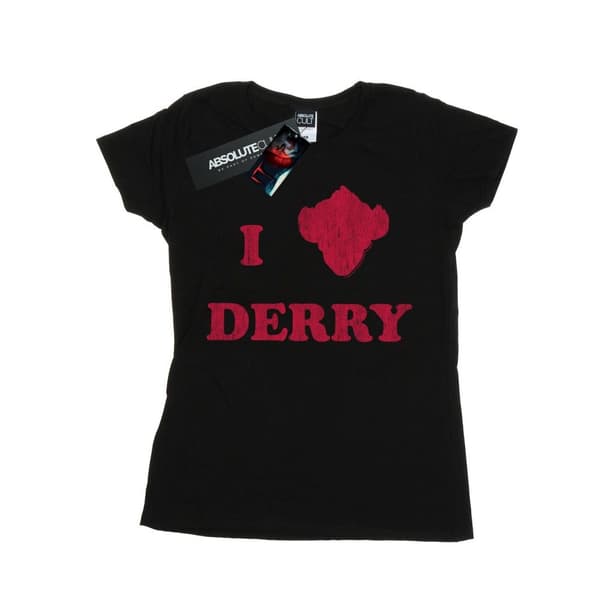 It Chapter 2 T-shirt i bomull med Derry Clown - dam/dam