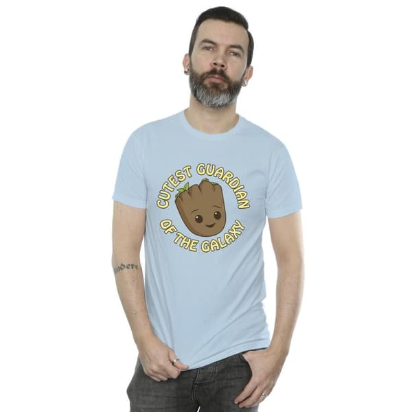 Marvel Mens I Am Groot Cutest Guardian T-Shirt