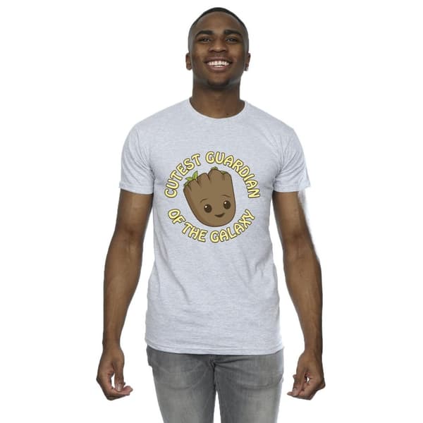Marvel Mens I Am Groot Cutest Guardian T-Shirt