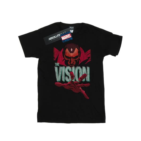 Marvel Mens The Vision T-Shirt Black 4XL