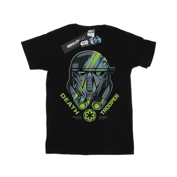 Star Wars Mens Rogue One Death Trooper hjälm t-shirt