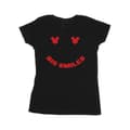 Miniatyrbilde 1 av 3: Disney Womens/Ladies Mickey Mouse Big Smile Cotton T-Shirt