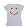 Miniatyrbilde 1 av 2: Disney Womens/Ladies Mickey Mouse Big Smile Cotton T-Shirt