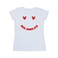 Miniatyrbilde 1 av 3: Disney Womens/Ladies Mickey Mouse Big Smile Cotton T-Shirt