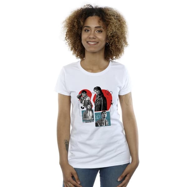Netflix Dam/kvinnor Sex Education Heart Break For All - T-shirt i bomull