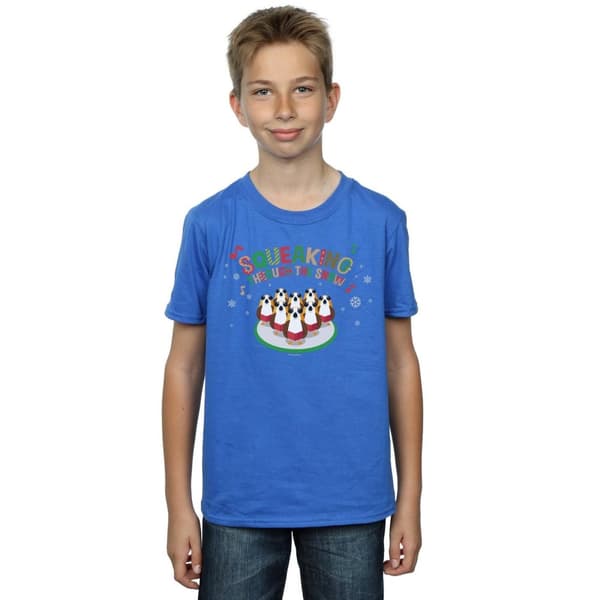 Star Wars Boys The Last Jedi Porgs Squeaking Through The Snow T-Shirt