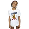 Miniatyrbillede 2 af 3: Scooby Doo Girls England Football Cotton T-Shirt