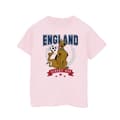 Miniatyrbillede 1 af 3: Scooby Doo Girls England Football Cotton T-Shirt