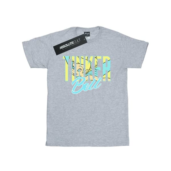 Disney T-shirt i bomull med ord från Tingeling för flickor