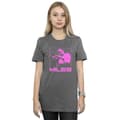 Pikkukuva 2 / 3: Miles Davis Womens/Ladies Pink Square Cotton Boyfriend T-Shirt