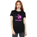 Pikkukuva 2 / 3: Miles Davis Womens/Ladies Pink Square Cotton Boyfriend T-Shirt