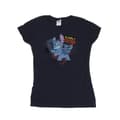 Pikkukuva 1 / 3: Disney Womens/Ladies Lilo And Stitch Easily Distracted Cotton T-Shirt