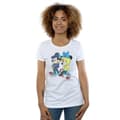 Miniatyrbillede 2 af 3: Disney Womens/Ladies Mickey And Minnie Mouse Pose Cotton T-Shirt
