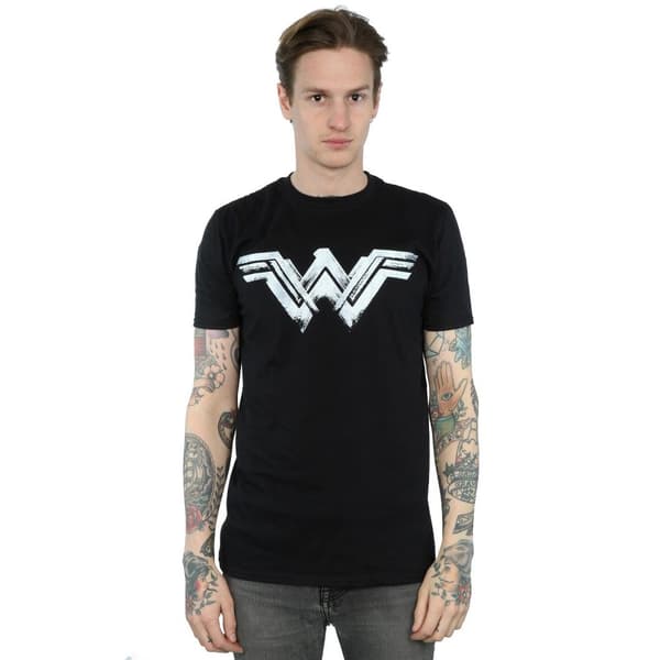 DC Comics Herr T-shirt med Wonder Woman-logotyp och tryck