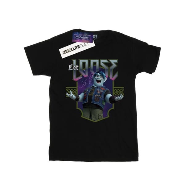 Disney Pojkar - Onward Barley Let Loose T-shirt Black 9-11 Years