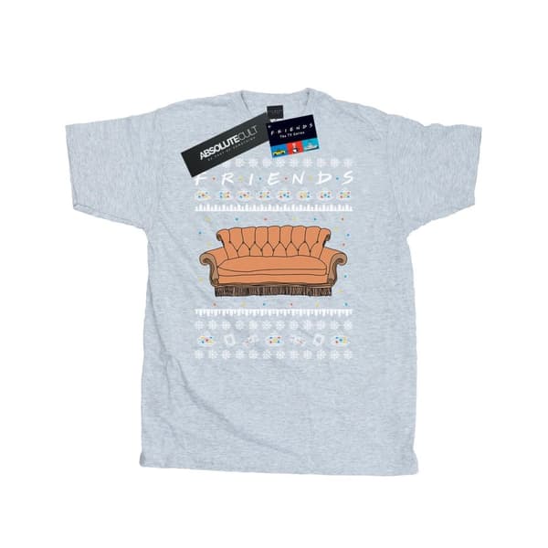 Friends Mens Fair Isle Couch T-Shirt