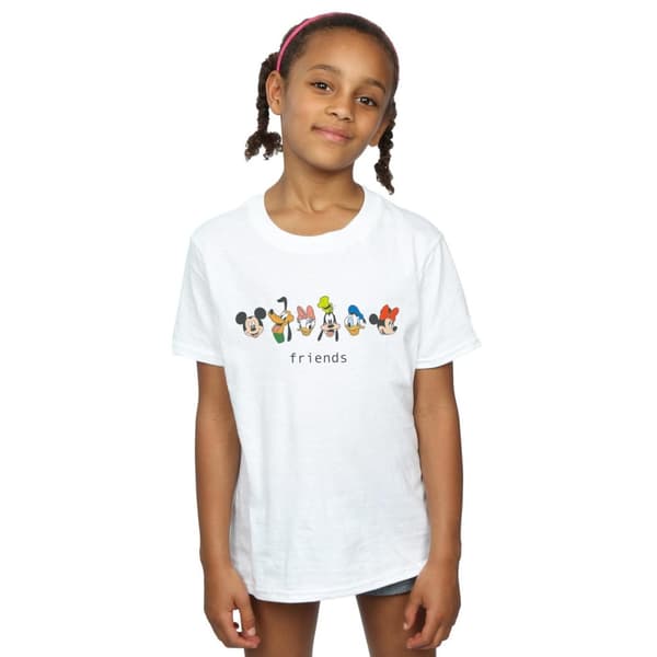 Disney T-shirt i bomull med Musse Pigg och vänner för flickor