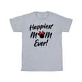 Miniatyrbilde 1 av 3: Disney Girls Minnie Mouse Happiest Mom Ever Cotton T-Shirt