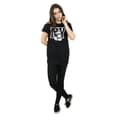 Miniatyrbillede 4 af 5: Disney Womens/Ladies Mickey Mouse NY Kicking Cotton Boyfriend T-Shirt