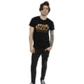 Miniatyrbilde 4 av 5: Star Wars Mens Rogue One Logo Scene T-Shirt
