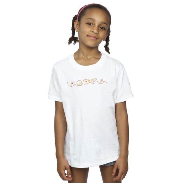 Disney Winnie the Pooh Tigger Line - T-shirt i bomull för flickor