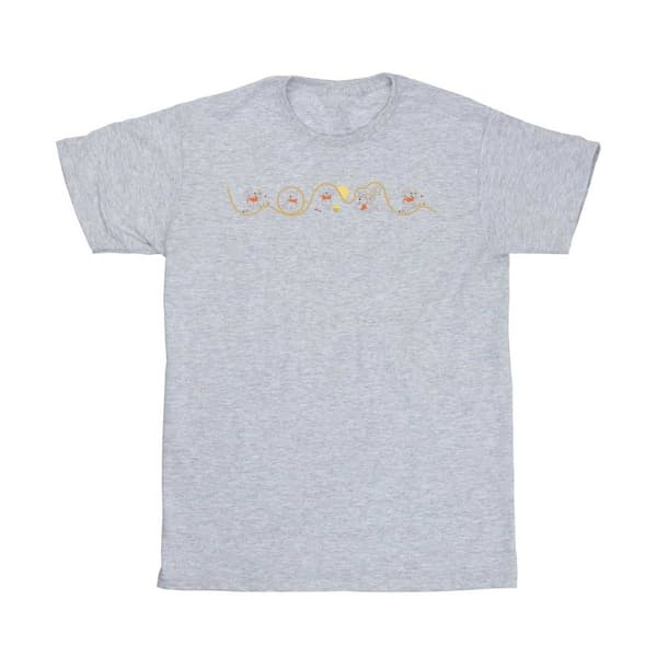 Disney Winnie the Pooh Tigger Line - T-shirt i bomull för flickor