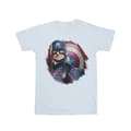 Miniatyrbild 1 av 3: Marvel Mens The Falcon And The Winter Soldier Captain America Stare T-shirt