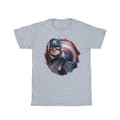 Miniatyrbild 1 av 3: Marvel Mens The Falcon And The Winter Soldier Captain America Stare T-shirt