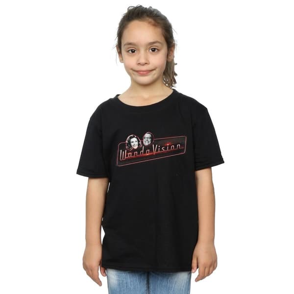 Marvel Girls WandaVision Smiles Cotton T-Shirt