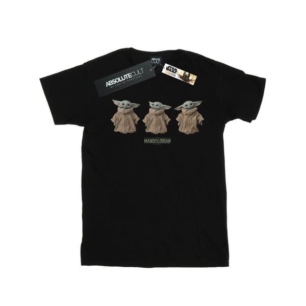 Star Wars Boys The Mandalorian The Child Poses T-Shirt