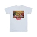 Miniatyrbild 1 av 4: Netflix Stranger Things Christmas Gathering T-shirt i bomull för flickor
