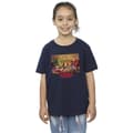 Miniatyrbild 2 av 4: Netflix Stranger Things Christmas Gathering T-shirt i bomull för flickor