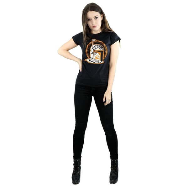 Star Wars Dam/Tjej Boba Fett Dia De Los Muertos T-shirt i bomull