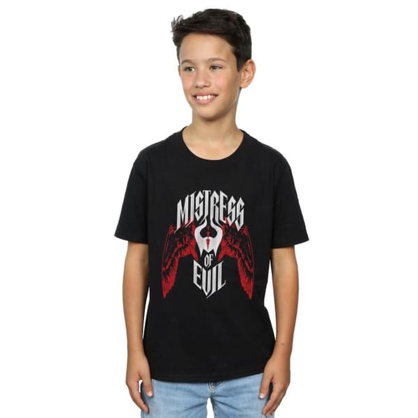 Disney Boys Maleficent Mistress Of Evil Wings T-Shirt