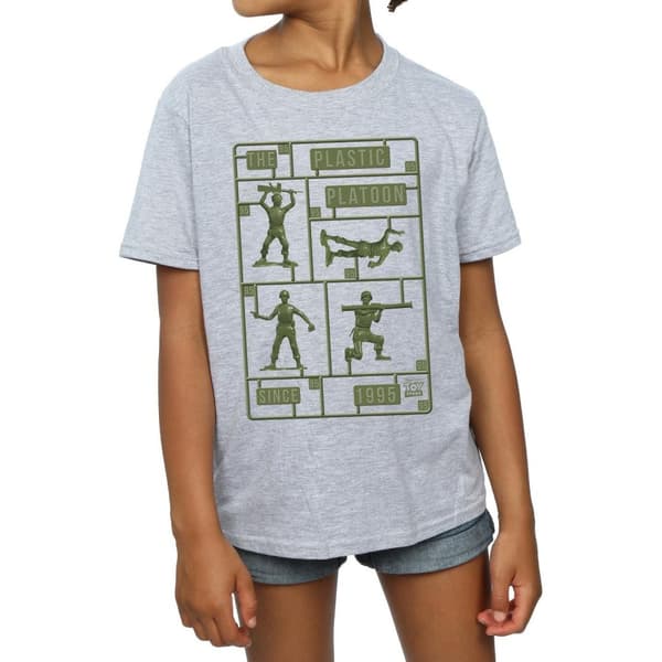 Disney T-shirt i bomull för flickor Toy Story The Plastic Platoon