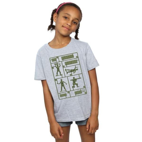 Disney T-shirt i bomull för flickor Toy Story The Plastic Platoon