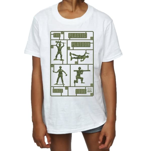 Disney T-shirt i bomull för flickor Toy Story The Plastic Platoon