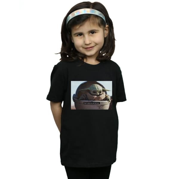 Star Wars Girls The Mandalorian Don´t Make Me Cotton T-Shirt