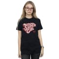 Miniatyrbild 2 av 3: DC Comics Dam/Lady Supergirl Retro Logo Boyfriend T-shirt i bomull